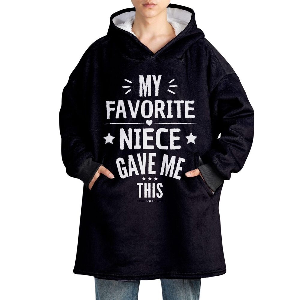 3713 Uncle Gifts from Niece Nephew Wearable Blanket Hoodies